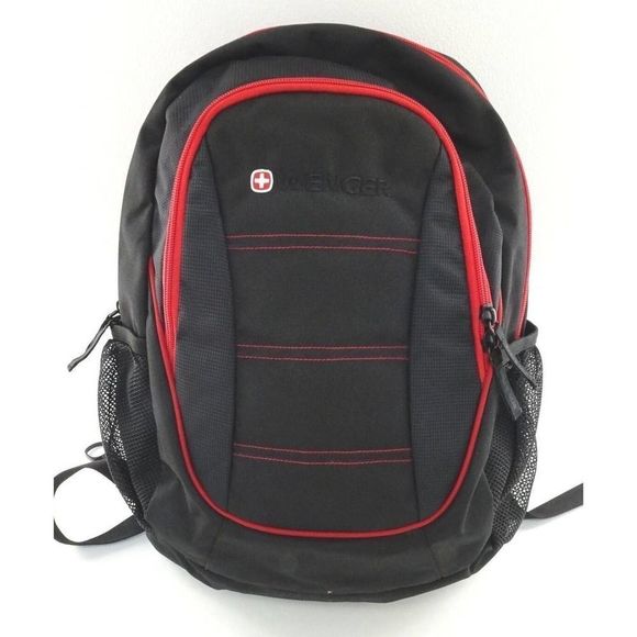 Wenger Computer Pack Black Red Backpack NWOT